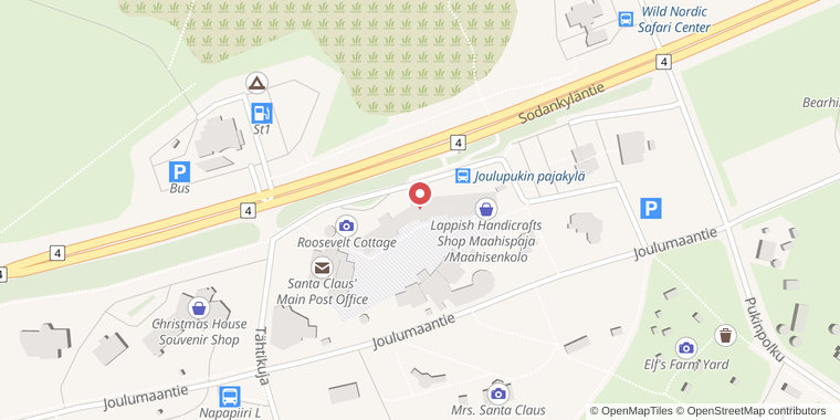 Plan du point de rendez-vous