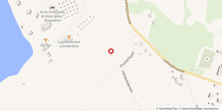 Map showing the meeting point